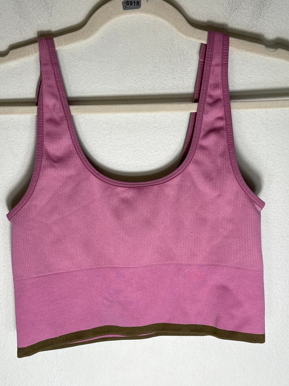 Outdoor Voices Pink Yoga Bra Sz M